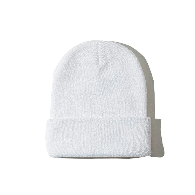 autumn winter Knitted Cap hat women men Beanie Wool Blends Soft Warm knitted hat beanie Men Women Skullies Beanies Cap