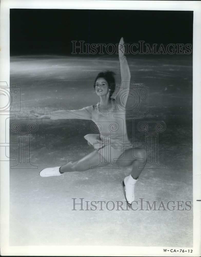 Press Photo Poster painting Melissa Militano, Ice Skater with Ice Capades - sax28948