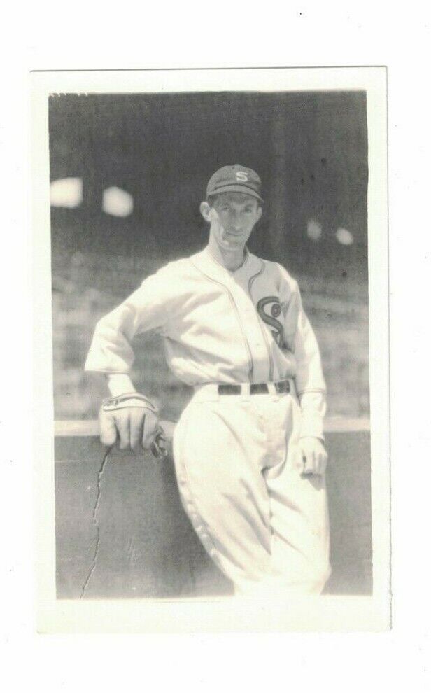 Garland Braxton Chicago White Sox Postcard Size Baseball Photo Poster painting 3 1/2 x 5 1/2