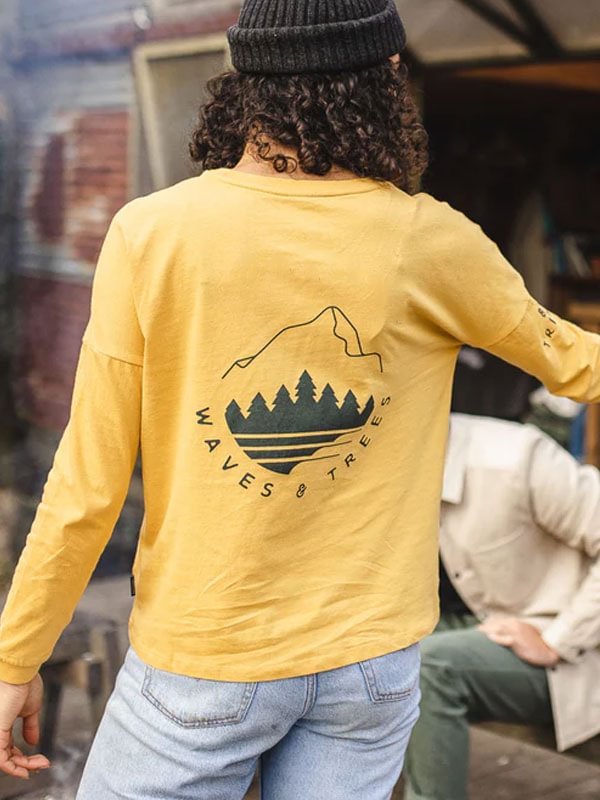 Casual temperament outdoor travel ladies tops