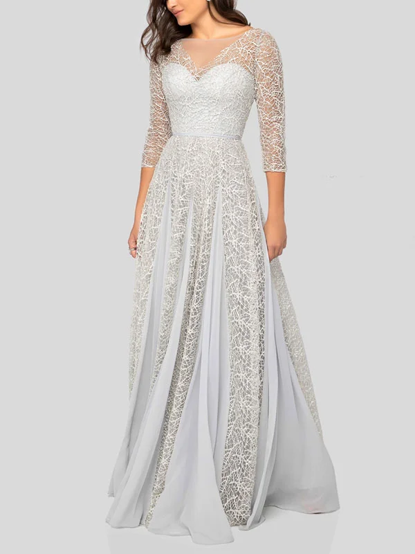mesh comfortable soft fabric elegant ladies dress