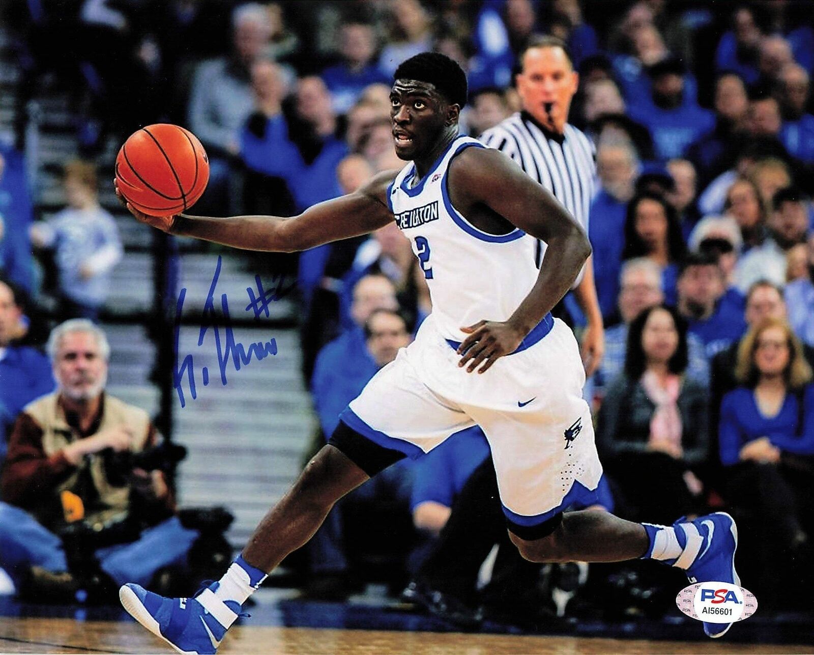 KHYRI THOMAS signed 8x10 Photo Poster painting PSA/DNA Creighton Autographed