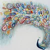 >SALE<5D DIY Full Drill Diamond Painting Peafowl Cross Stitch Mosaic Craft Kit