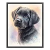 Labrador Dog-11CT Stamped Cross Stitch 40*50cm/15.75*19.69in tapestrymarket