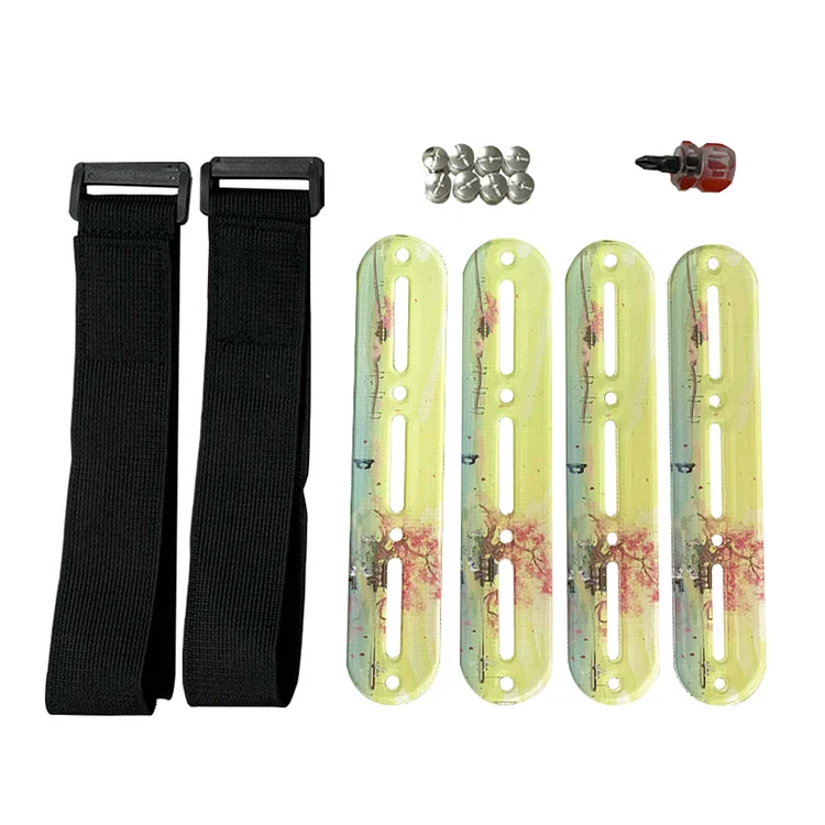 Acrylic Garment Clips Adjustable with Bandage Stretch Tool Screw Screwdriver