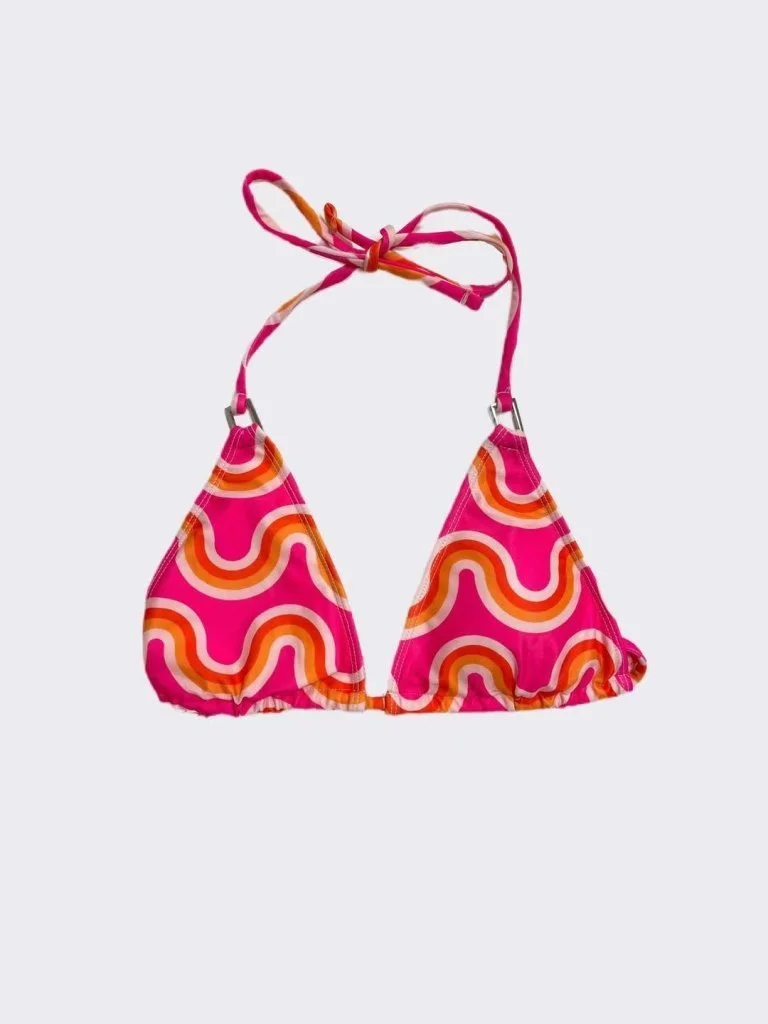 Caught in Waves Bikini Top