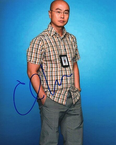 *C.S. LEE*SIGNED*AUTOGRAPHED*Photo Poster painting*DEXTER*SOPRANOS*COA*8 X 10