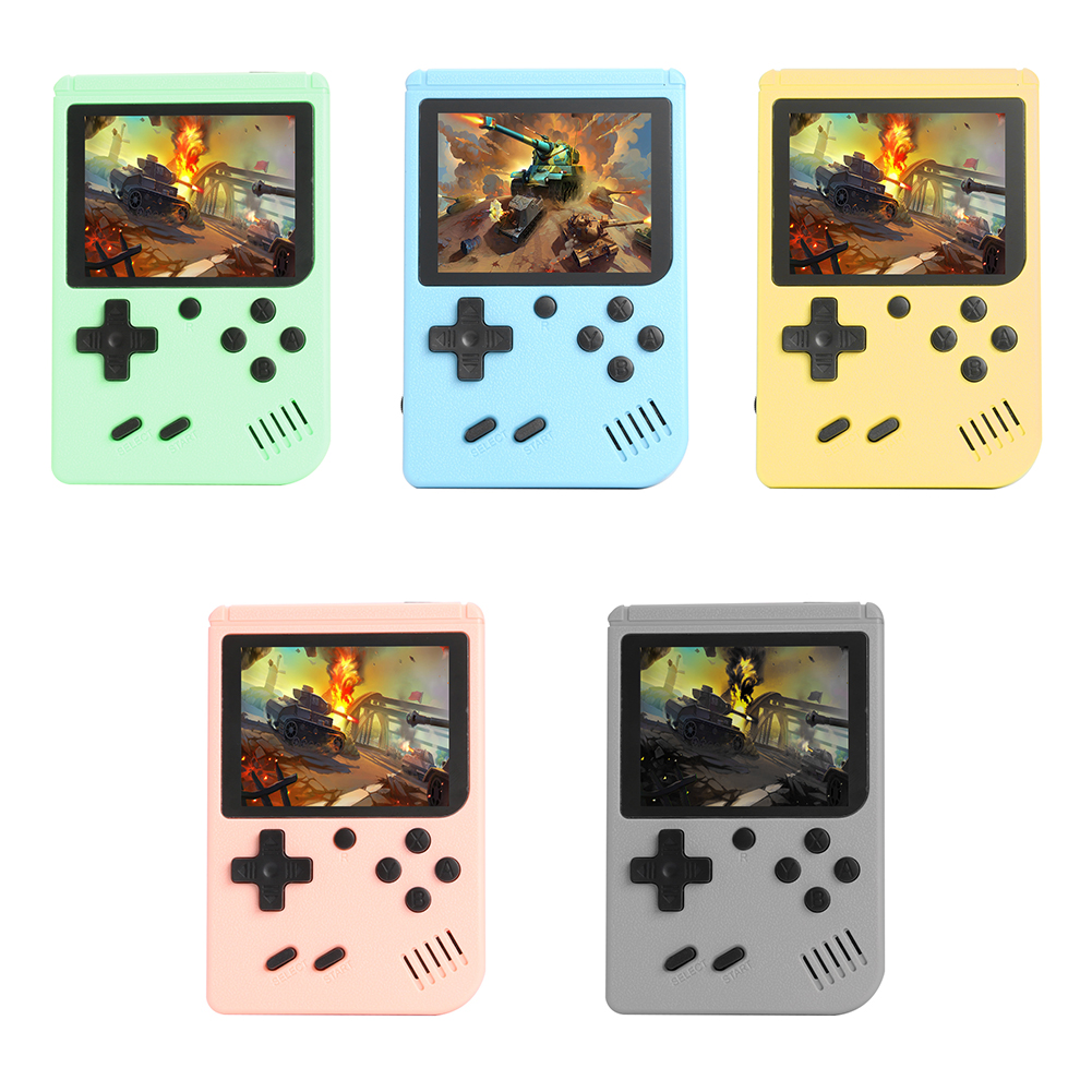 

500 Games Pocket Game Console Retro Handheld Gaming Player Adults Kids Gift, Blue, 501 Original