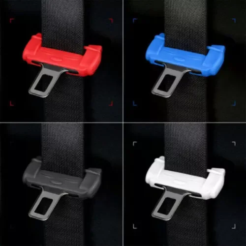 Dronehint 1pc Car Seat Belt Buckle Silicone Cover Clip Anti-Scratch Car Parts Accessories (For: Land Rover) Parts