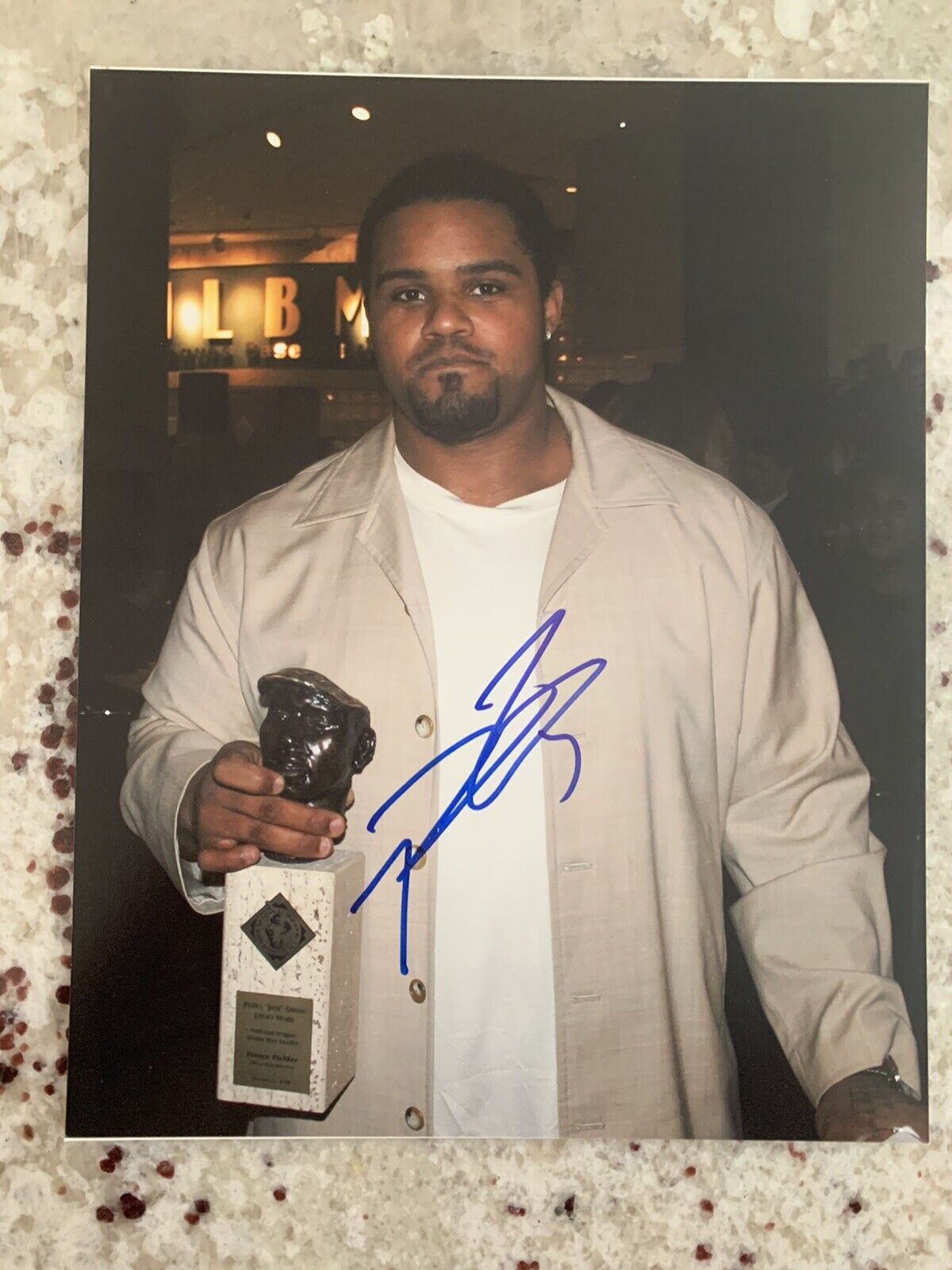 Prince Fielder Signed Milwaukee Brewers 8x10 Photo Poster painting