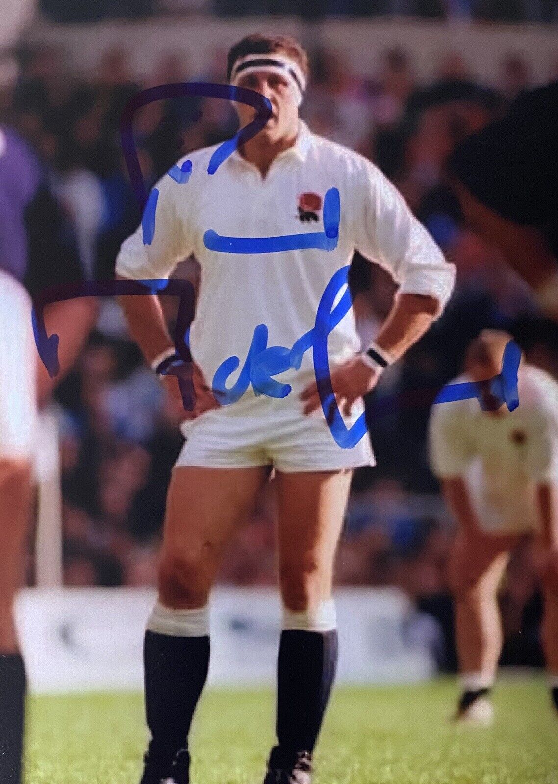 Paul Ackford Genuine Hand Signed England 6X4 Photo Poster painting 2