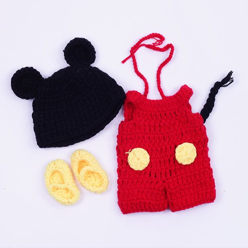 Red Bodysuit With Hat and Shoes for 12 Inches/30cm Reborn Dolls
