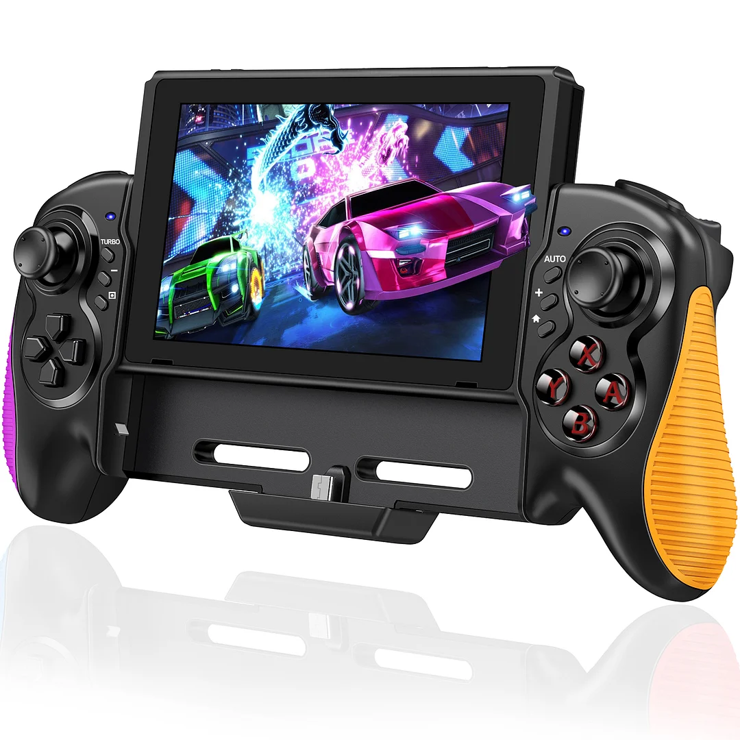 Switch Controller for Nintendo Switch/OLED, One-Piece Joypad Controller Replacement for Nintendo Switch Pro Controler,Switch Controllers Remote with Adjustable Turbo and Dual Motor Vibration