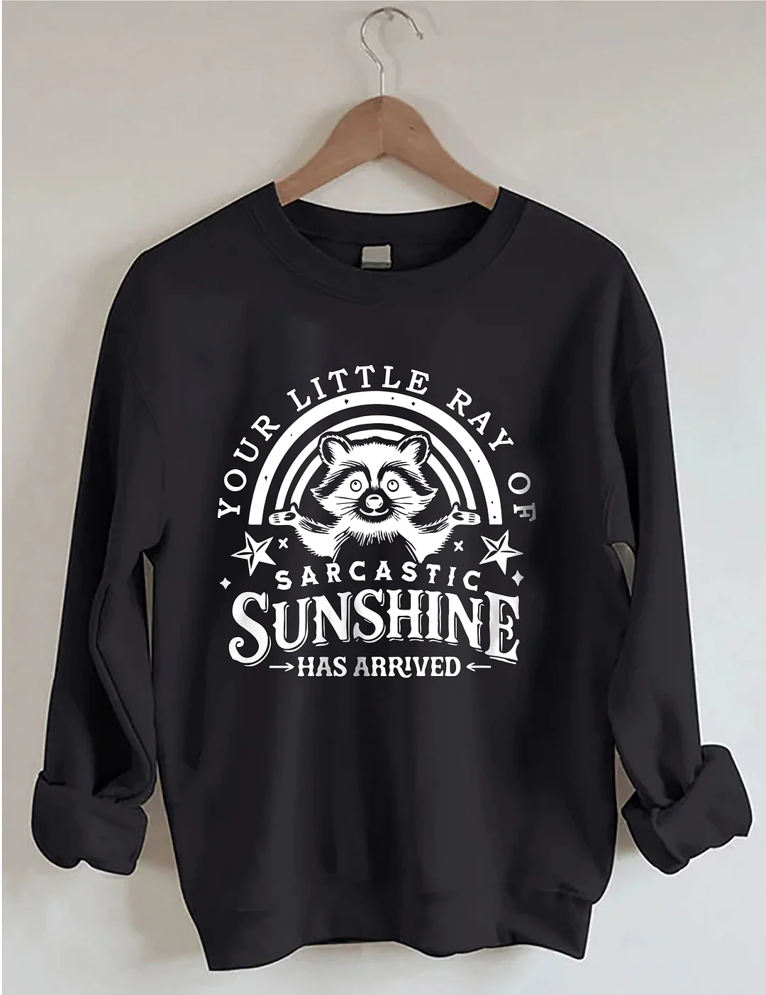 Your little Ray Of Sarcastic Sunshine Has arrived Sweatshirt