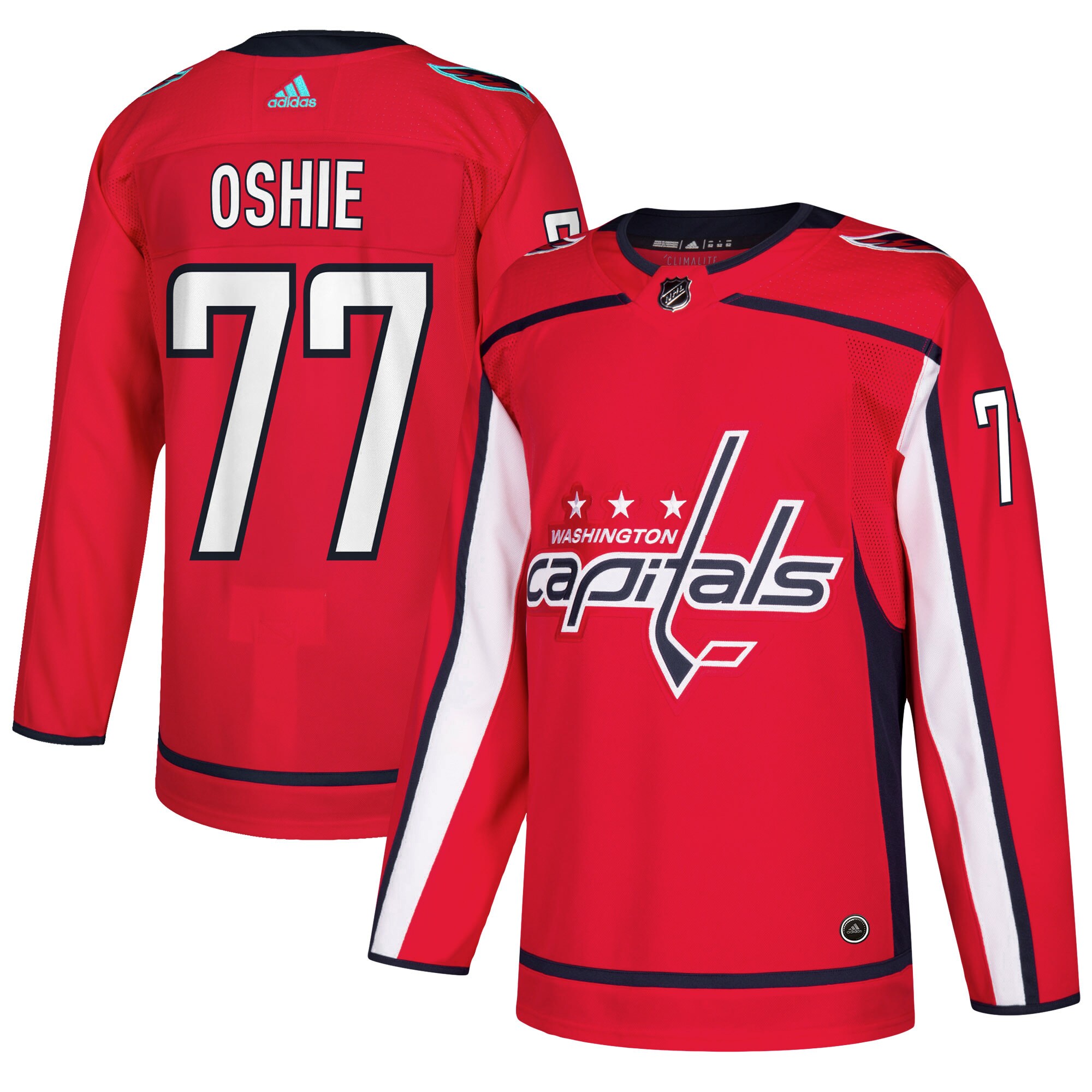 TJ Oshie Washington Capitals     Jersey &ndash; Red mysite