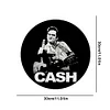 Johnny Cash - Round Metal Tin Signs(12*12Inch)