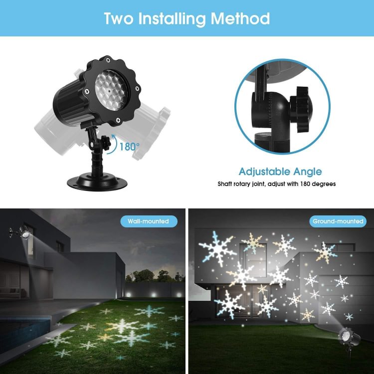 Outdoor Festival Projection Lamp