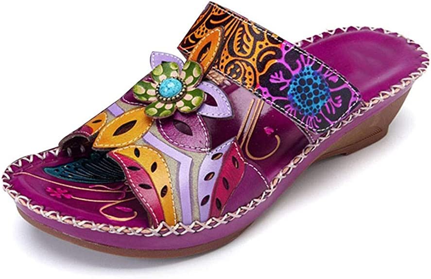 Women's Cute Fashion Flower Bohemian Non-slip Orthopedic Sandals