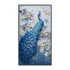 Peacock - 9CT Full Beaded Cross Stitch Kit(30x56cm)