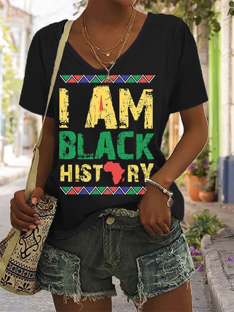 I AM Black Comfy T Shirt