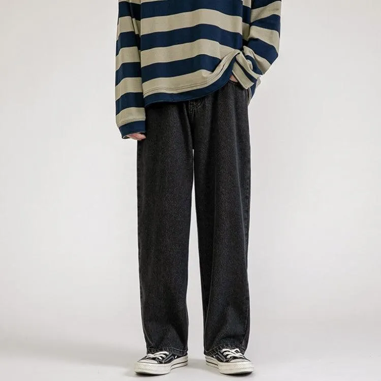 Brownm Boy Washed Baggy Jeans