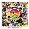Waterproof Soccer Stickers - 50pcs Graffiti Stickers for Teens and Adults DIY Laptop Luggage Guitar and Skateboard Decoration
