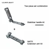 Leaplight Full Metal Suitable For DJI Stabilizer Dedicated Handle DJI Gimbal RS4 PRO RS3 RSC2 RS3 Mini Universal Handheld Handle Photography Accessories