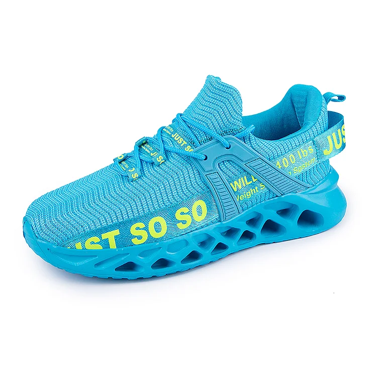 Metelo Men's Relieve Foot Pain Cushioning Walking Shoes - Blue