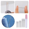 Big Eye Sewing Needles Set Stainless Steel Stitching Tools