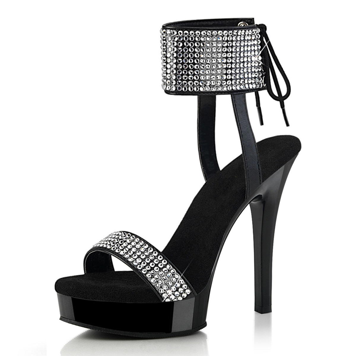 VCshoes Club 13cm Strip High Heels Exotic Dancer Rhinestone Nightclub Gothic 8inches Stripper Pole Dance Fashion Fetish Full Dress