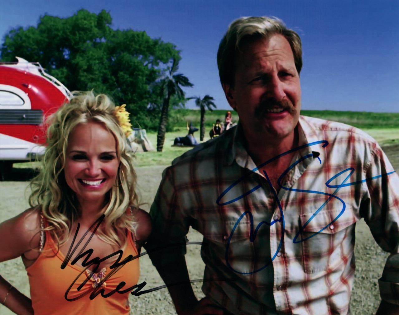 Kristin Chenoweth Jeff Daniels signed 8x10 autographed Photo Poster painting + COA