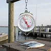 Fish Scales with 2 Hooks Mechanical Pointer Hook Scale Practical Handheld Scale