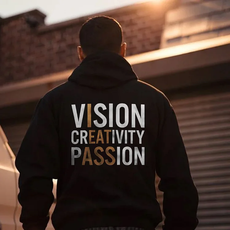 Vision Creativity Passion Hoodie