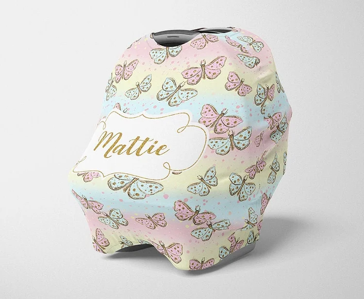 Personalized Baby Car Seat Canopy| Canopyl78