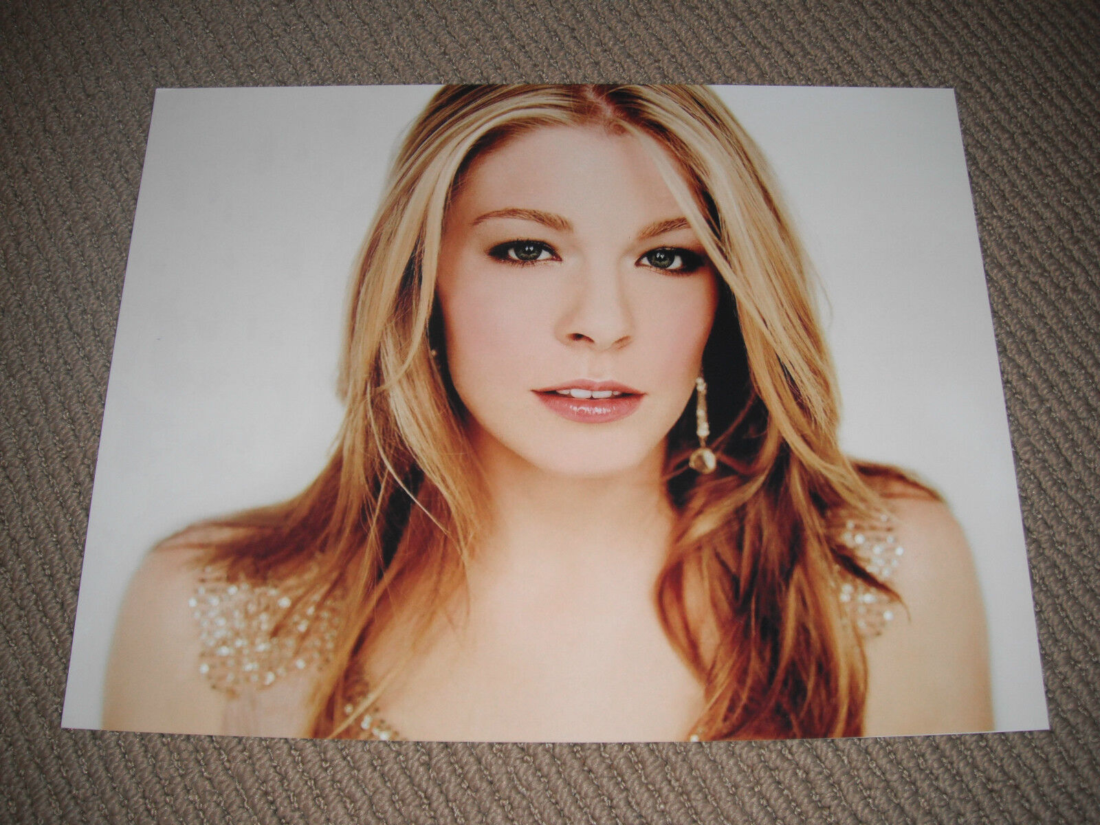 LeAnn Rimes Country Music Color 11x14 Promo Photo Poster painting