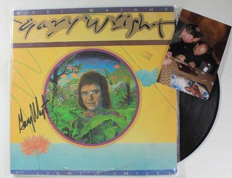 Gary Wright Autographed The Light of Smiles