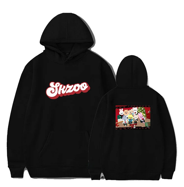 Stray Kids Cartoon Merry Christmas Hoodie