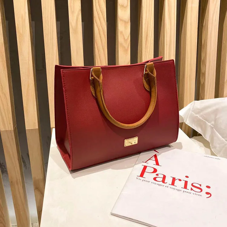 Large Capacity Tote Bag Folder Bag Shoulder Crossbody Bag