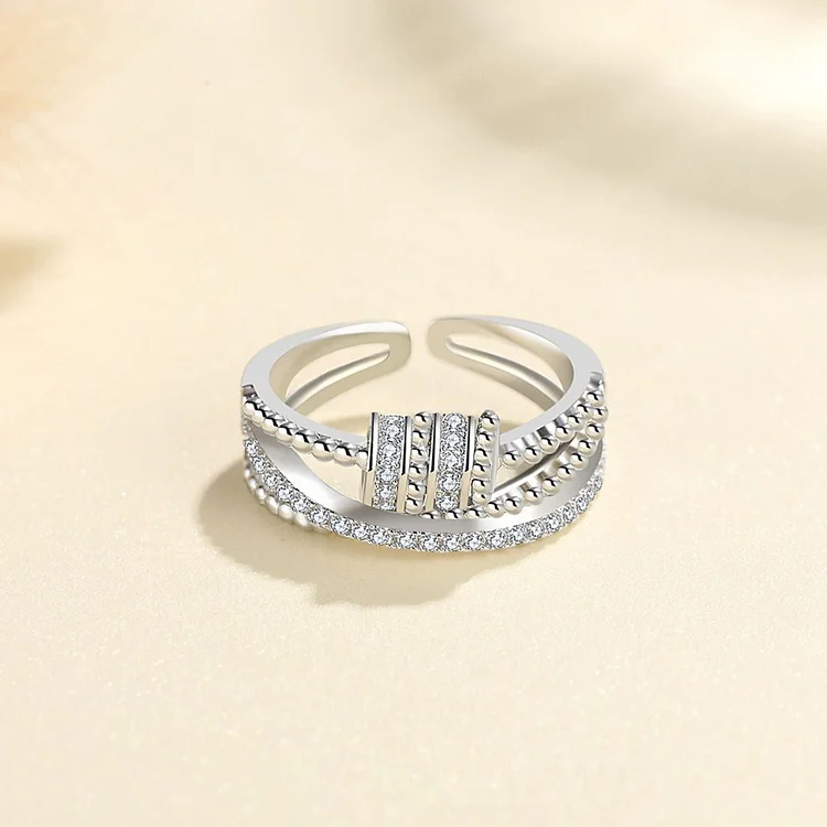 Last Day Promotion 69% OFF--🎁🔥For Granddaughter - Drive Away Your Anxiety Fidget Ring 💕