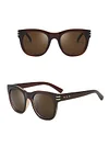 Oliver Peoples Georgica Round-Frame Acetate Sunglasses