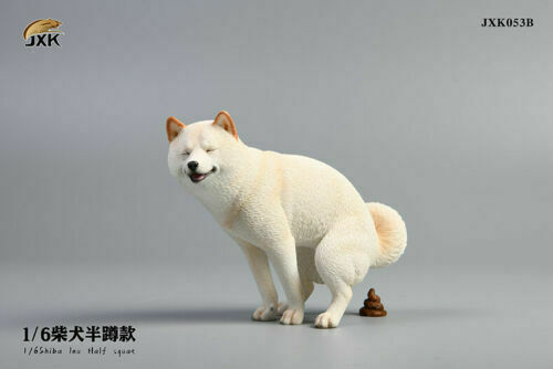 JXK 1/6 JXK053/54 Resin Dog Model Shiba Inu Animal Pet Statue Toy Collection In Stock-aliexpress