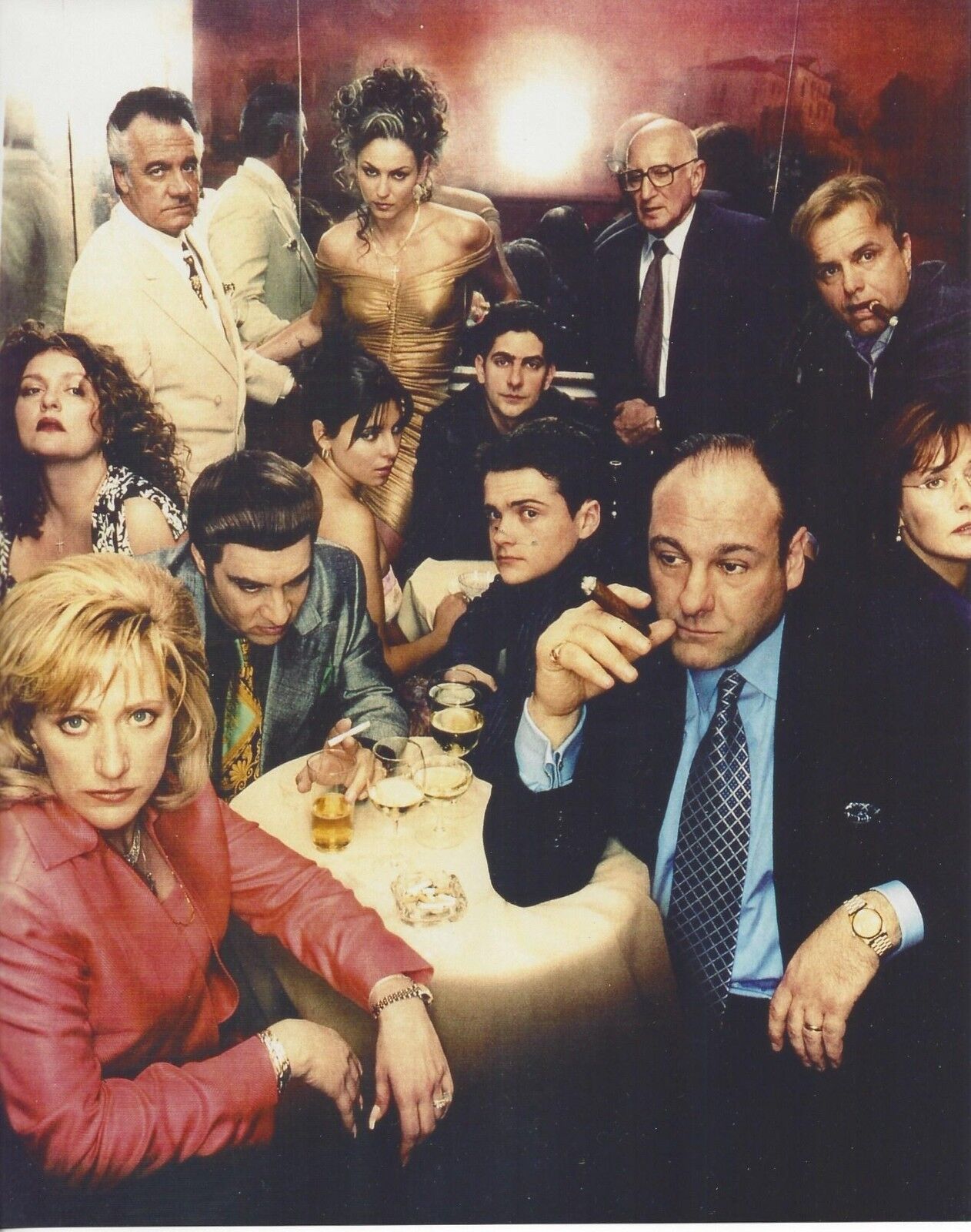 THE SOPRANOS 8X10 Photo Poster painting MAFIA ORGANIZED CRIME MOBSTER MOB PICTURE TV SHOW