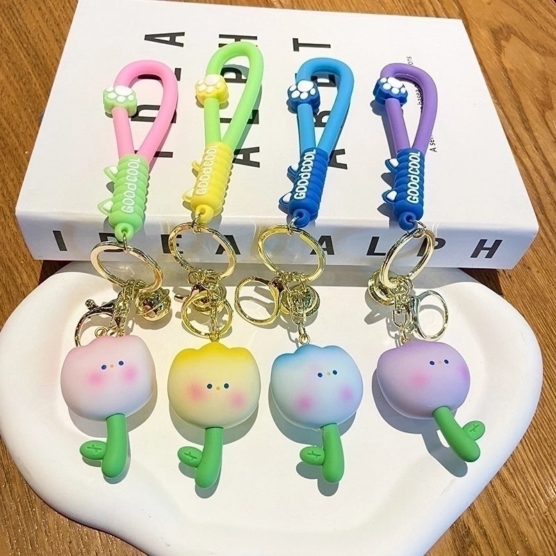 Cute Flower Resin Women’s Keychain