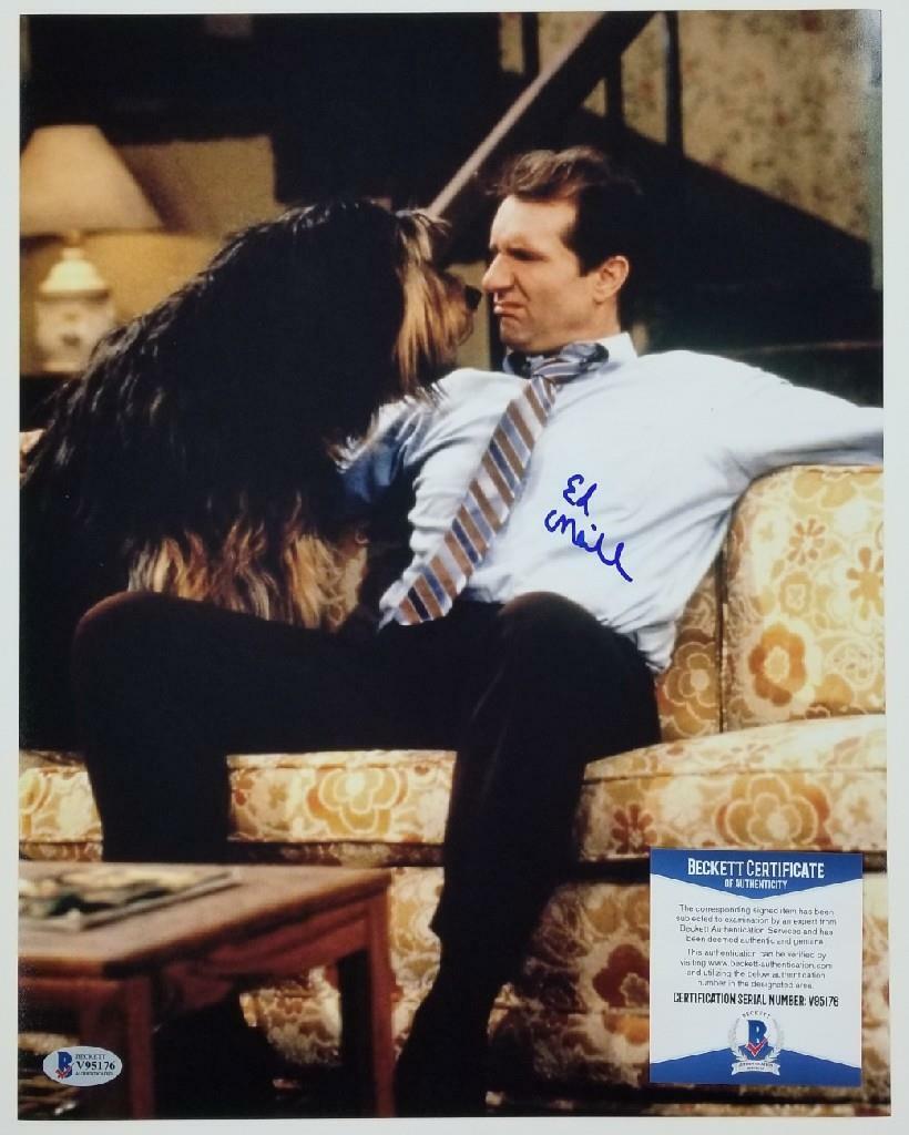 Ed O'neill signed 11x14 Photo Poster painting #1 Married With Children Autograph Beckett BAS COA