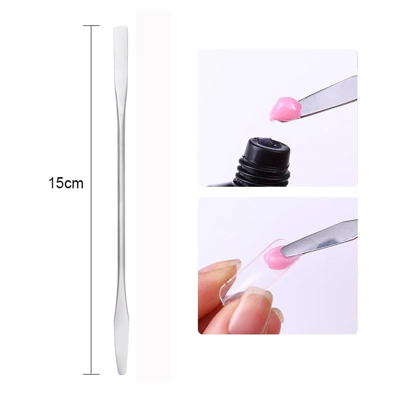 20Pcs/100Pcs Quick Building Nail Mold Tips Nail Dual Forms Finger Extension Nail Art UV Extend Gel Finger Nails Tools-Nail Inspo