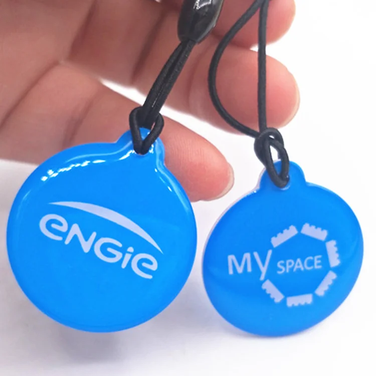 Instantly Contactless Sharing Social media LOST FOUND Phone NFC Keychain
