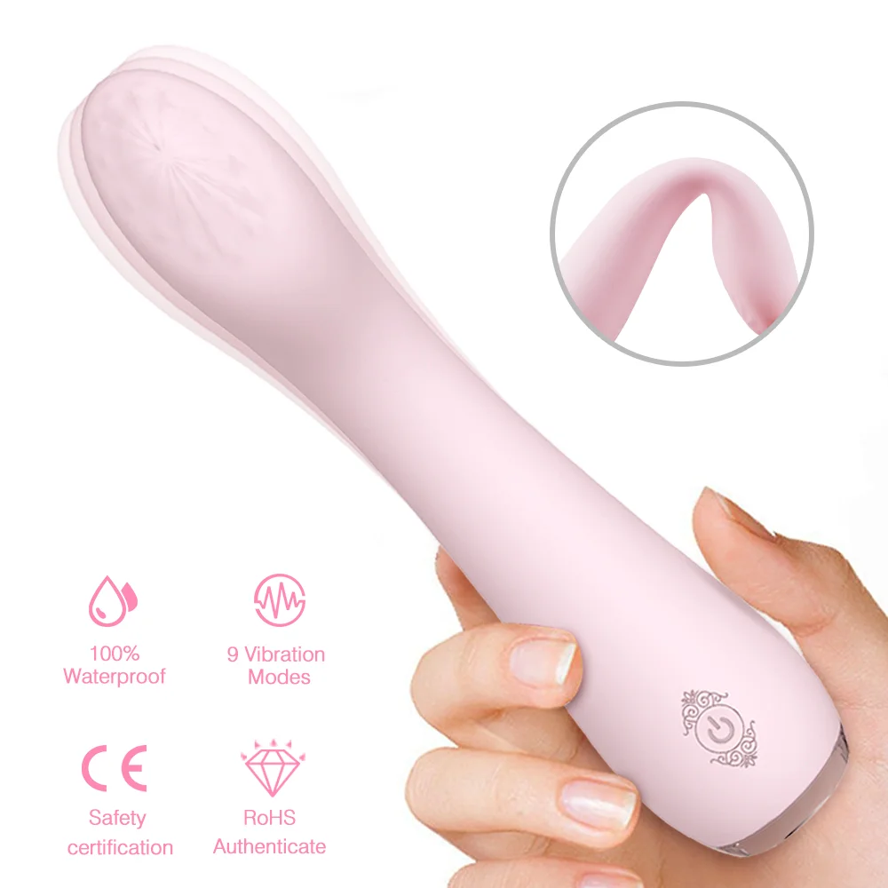 Vibrating Stick Mini Female Masturbation Pink Rosetoy Official