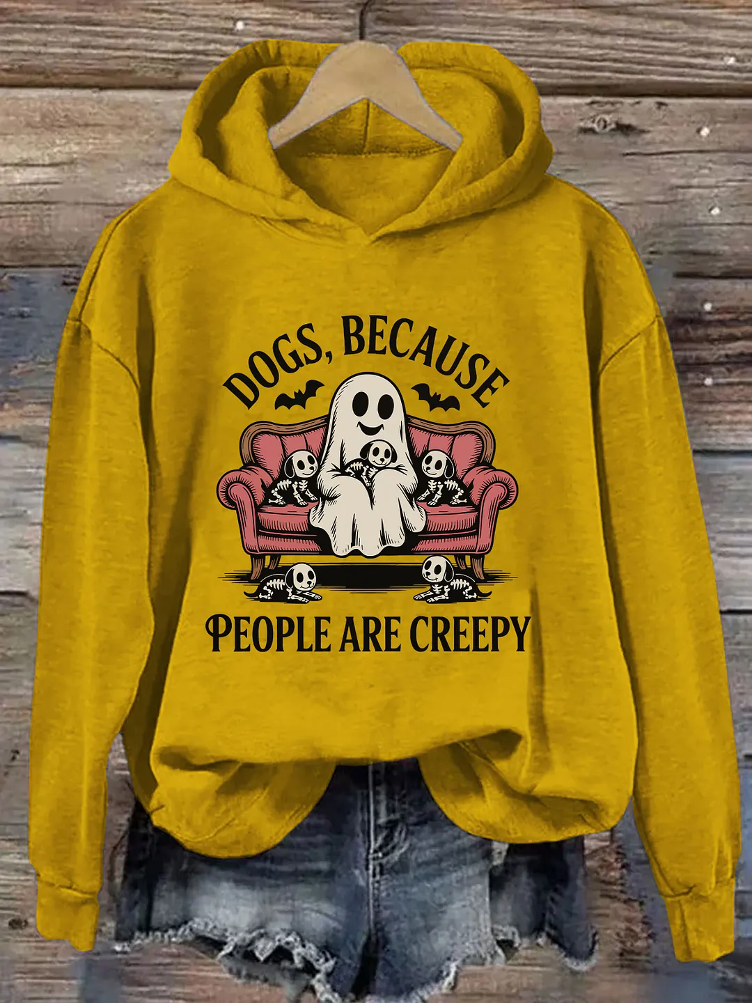 Dogs Because People Are Creepy Hoodie