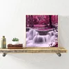 Diamond Painting -5D Full Round Drill Fan Forest Waterfall(40x40cm)
