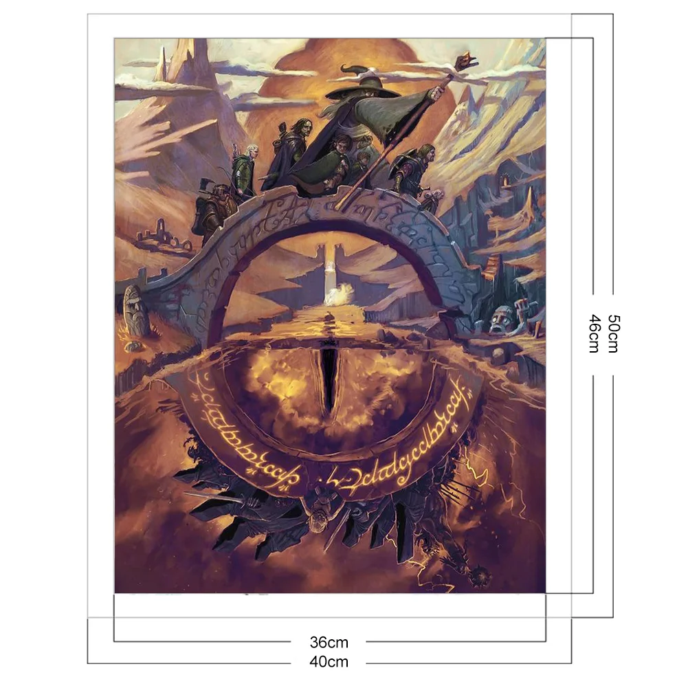 11ct Stamped Cross Stitch - Anime(40*50cm)